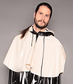 PCV Latex Lack Cape Maßanfertigung kaufen bei Regenhaut Augsburg - PVC Mode nach Maß